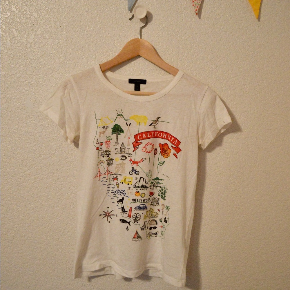 California Collector Jcrew Tee